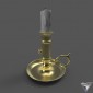 Candlestick with a handle brass Alberti Livio & C (art. AL-82-342)